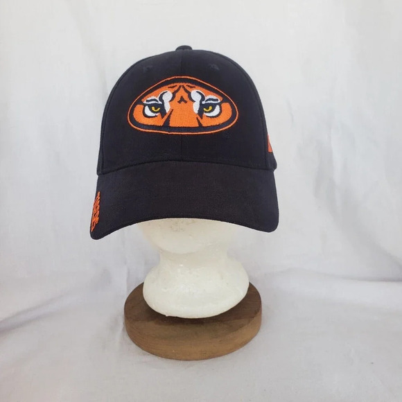 Clemson Tigers Hat Cap Mens Black Strap Back Adjustable Russell Athletic - Picture 1 of 6